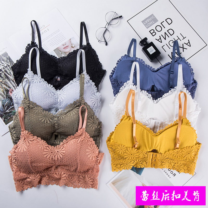 Bralette Triangle Set - 3D Sexy girl lace Lingerie Seamless