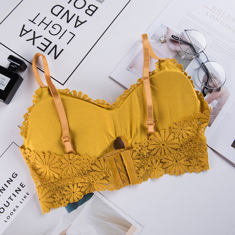 3D Sexy girl lace Lingerie Sea - Bralette Triangle Set 评论和价格