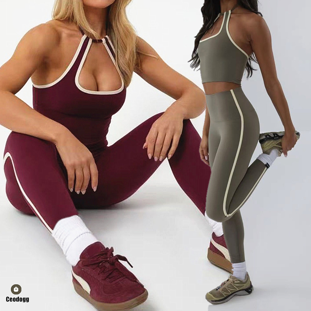 Hanging Halter Top Women Sport - Bralette Triangle Set 评论和价格