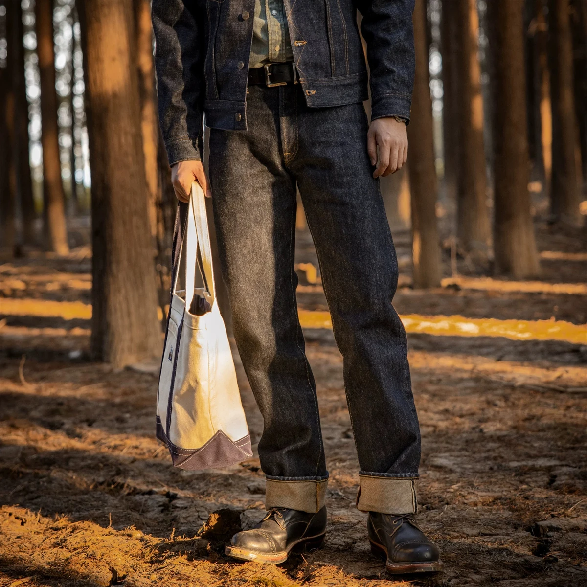 Red Tornado NOIR 21oz Selvedge - Levis Jeans 501 评论和价格