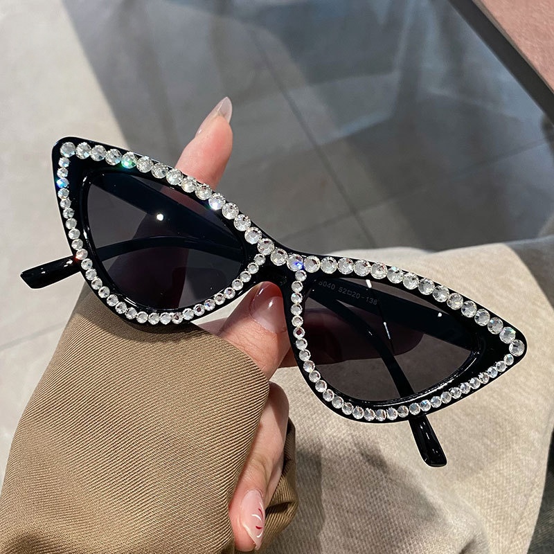 Vintage Luxury Cat Eye Sunglas - Sunglasses Cat Eye 评论和价格