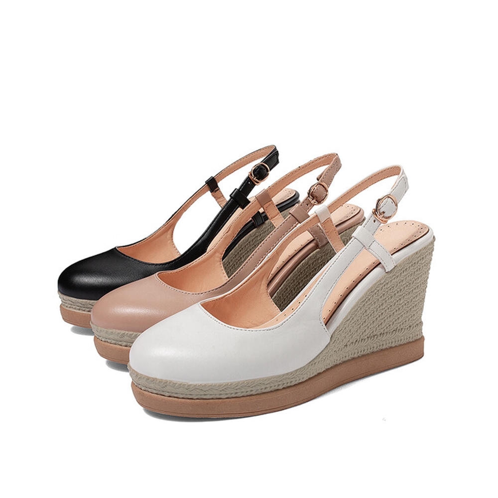Women's T‑Strap Wedge Sandals  - Wedge Espadrille Women 评论和价格