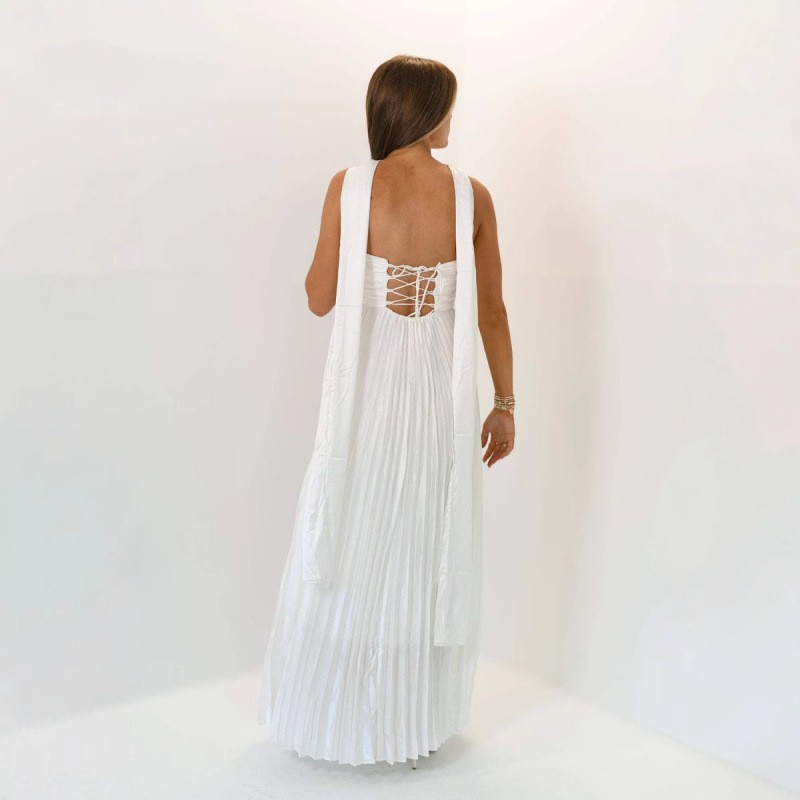 Wedding Guest Dress Elegant Pa - Maxi Dress Halter 评论和价格