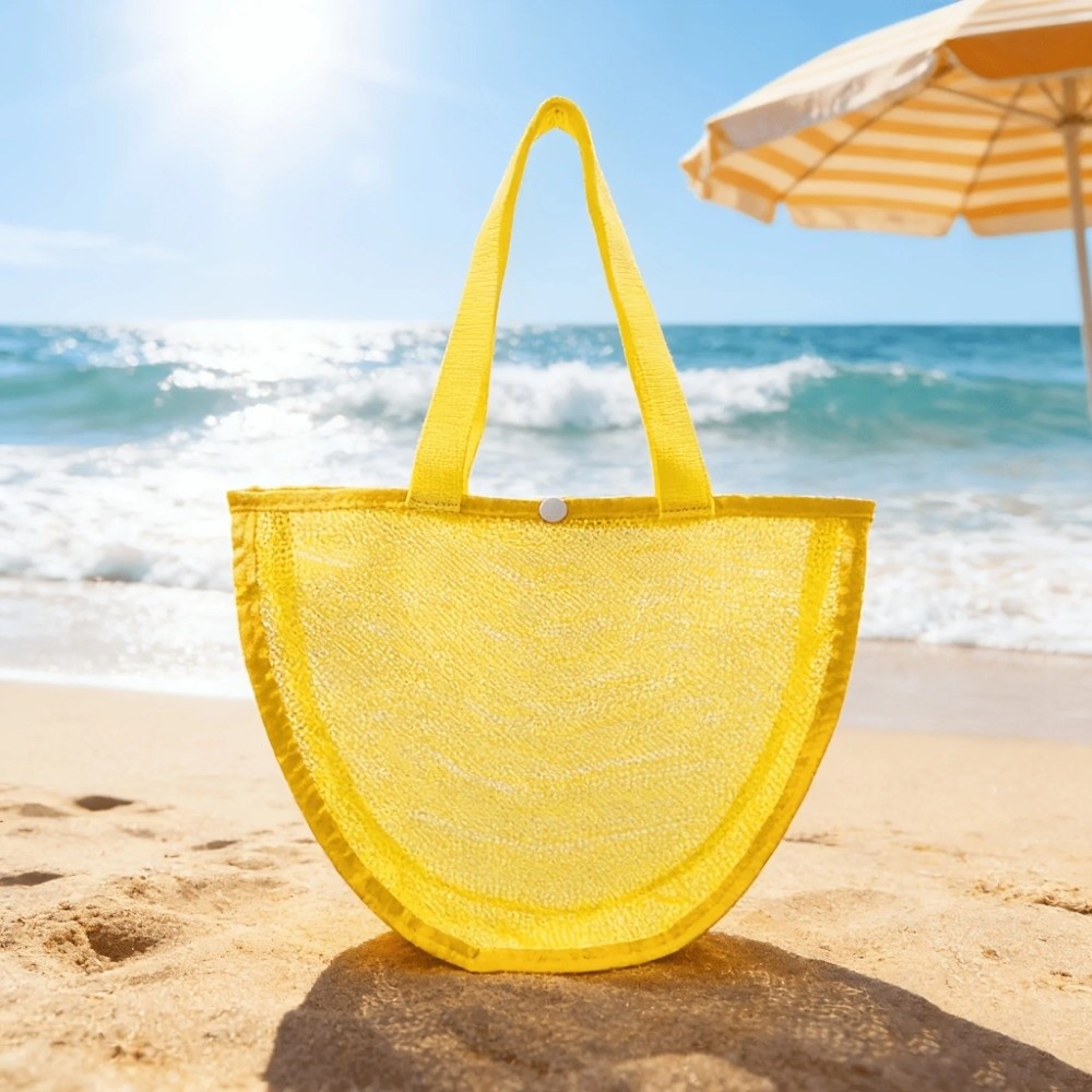 INS Lightweight Solid Color Me - Tote Bag Beach 评论和价格