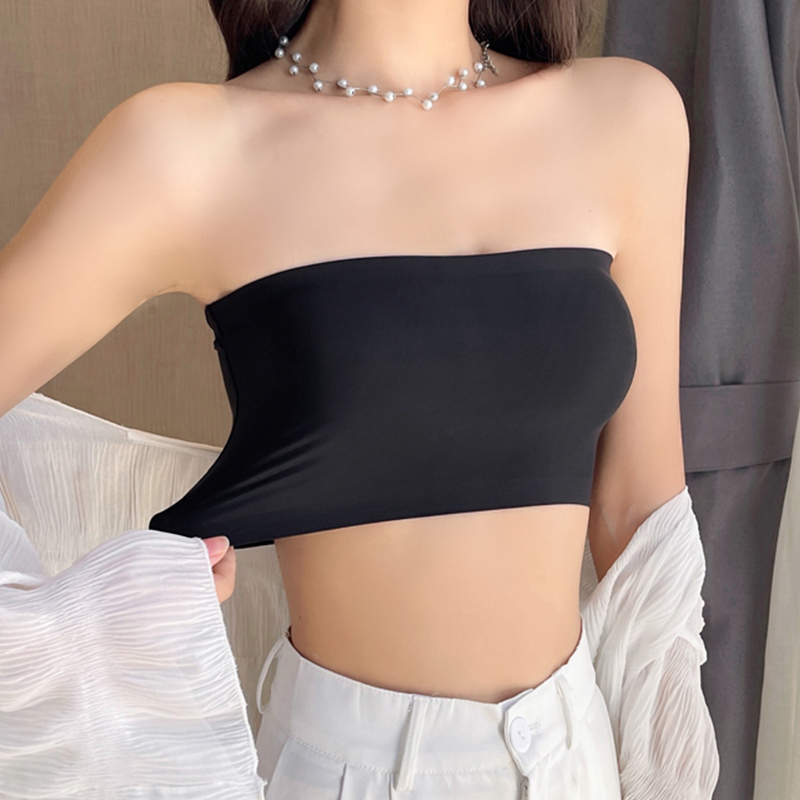 One Piece Sexy Tube Tops Women - Bralette Triangle Set 评论和价格