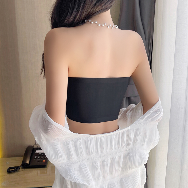 One Piece Sexy Tube Tops Women - Bralette Triangle Set 评论和价格