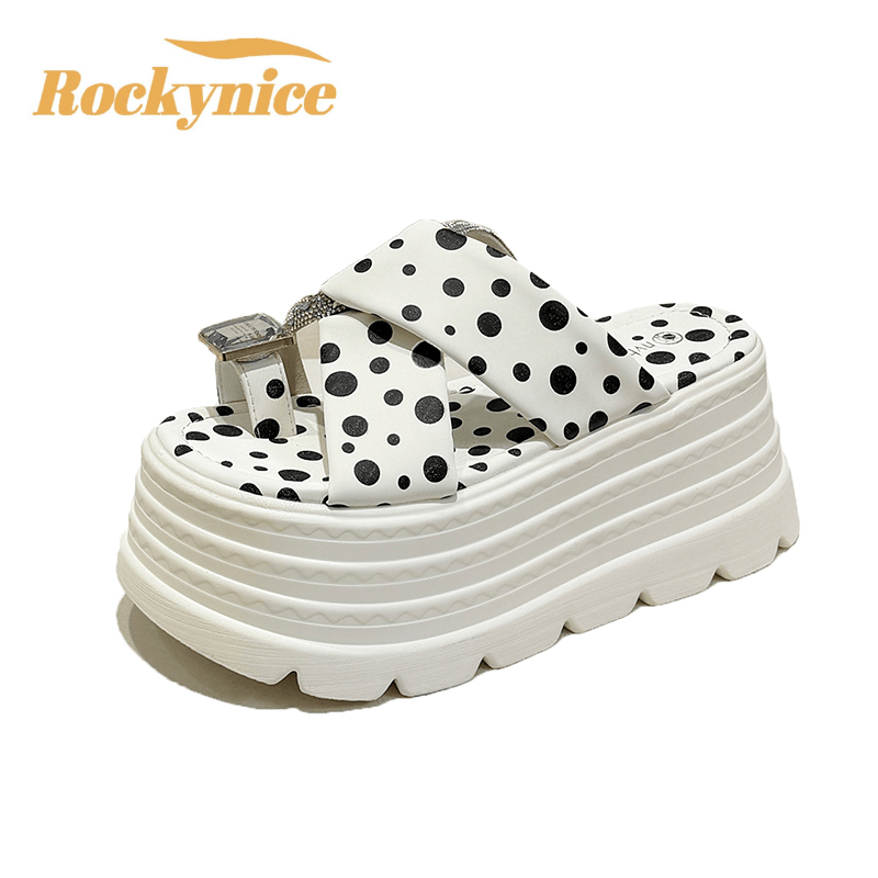8CM Summer Sandals Wedge Heels - Wedge Espadrille Women 评论和价格