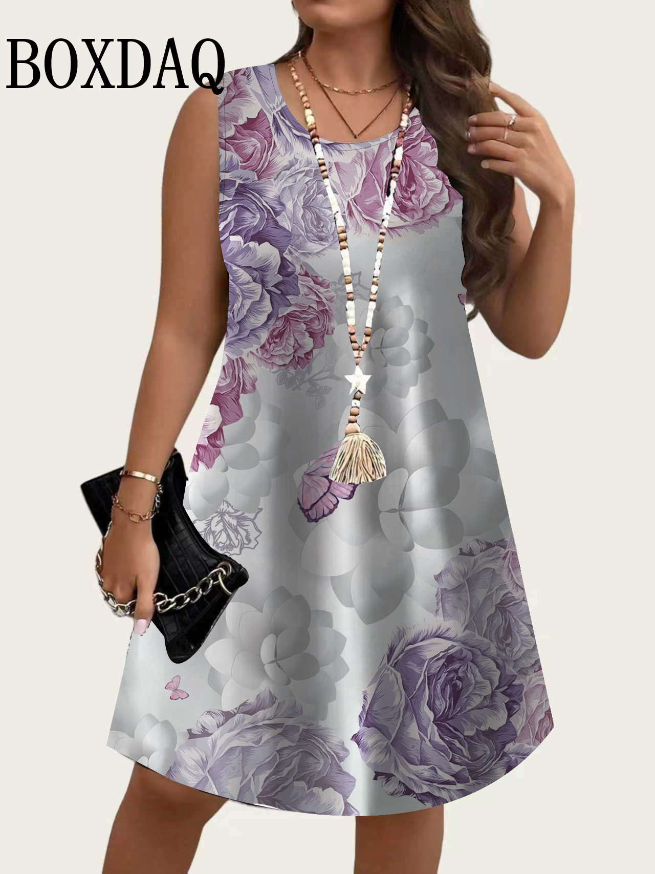 2026 Summer New Women's Sleeve - Romper Floral Print 评论和价格