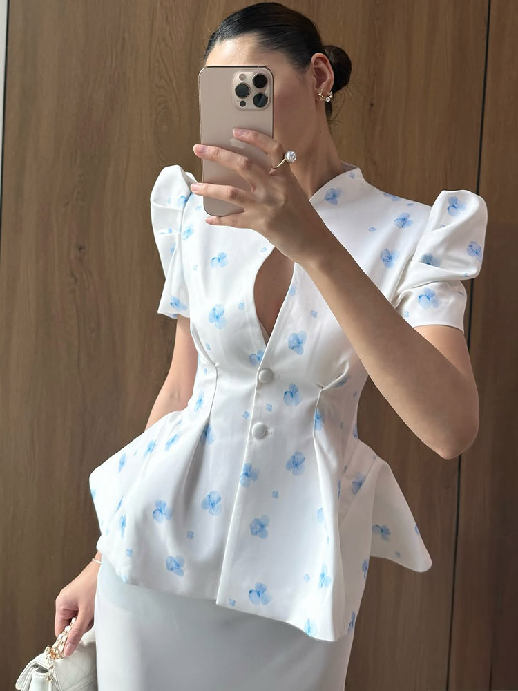 Elegant Satin Floral Print Wom - Romper Floral Print 评论和价格