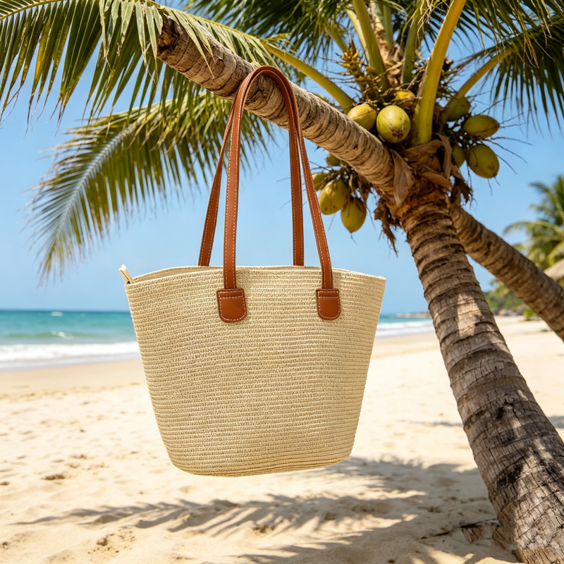 CLAREGQI  Women's Solid Color  - Tote Bag Beach 评论和价格