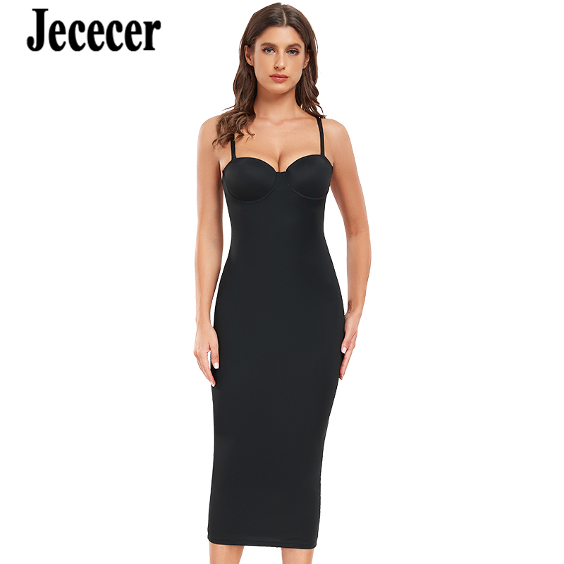 Jececer Body Reducer Woman Sha - Maxi Dress Halter 评论和价格