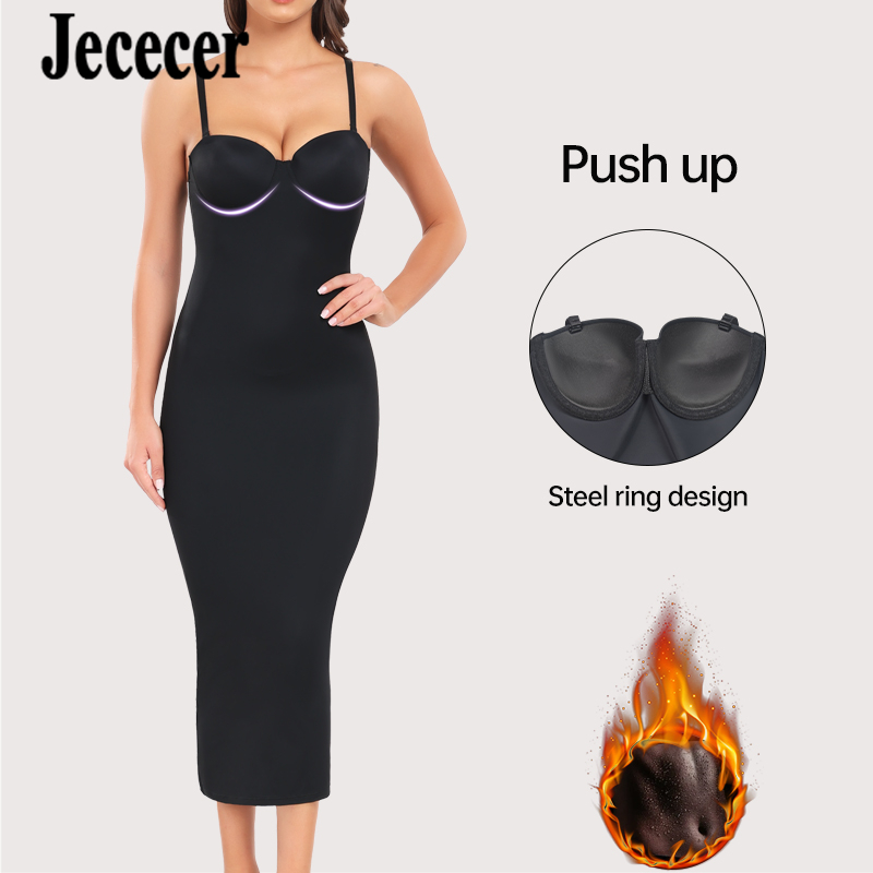 Jececer Body Reducer Woman Sha - Maxi Dress Halter 评论和价格