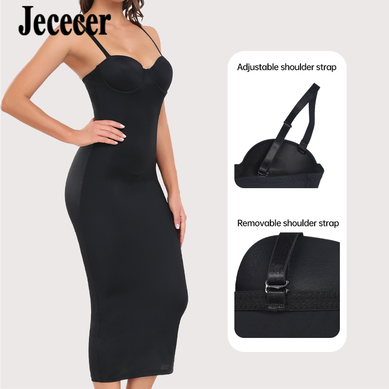 Jececer Body Reducer Woman Sha - Maxi Dress Halter 评论和价格