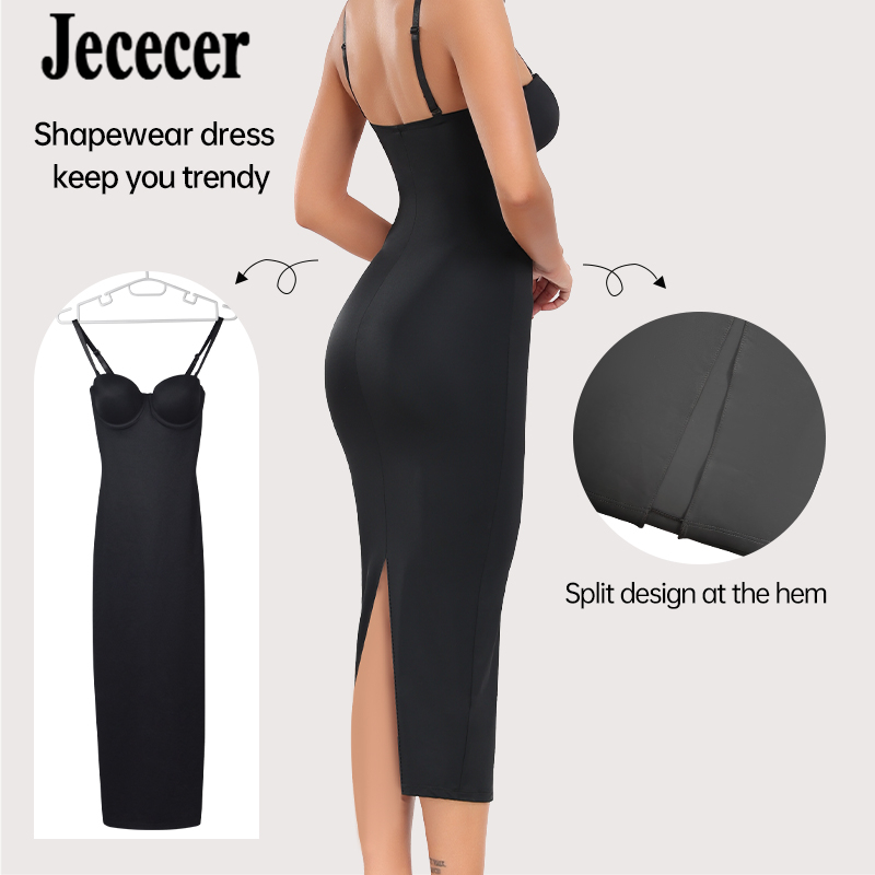 Jececer Body Reducer Woman Sha - Maxi Dress Halter 评论和价格