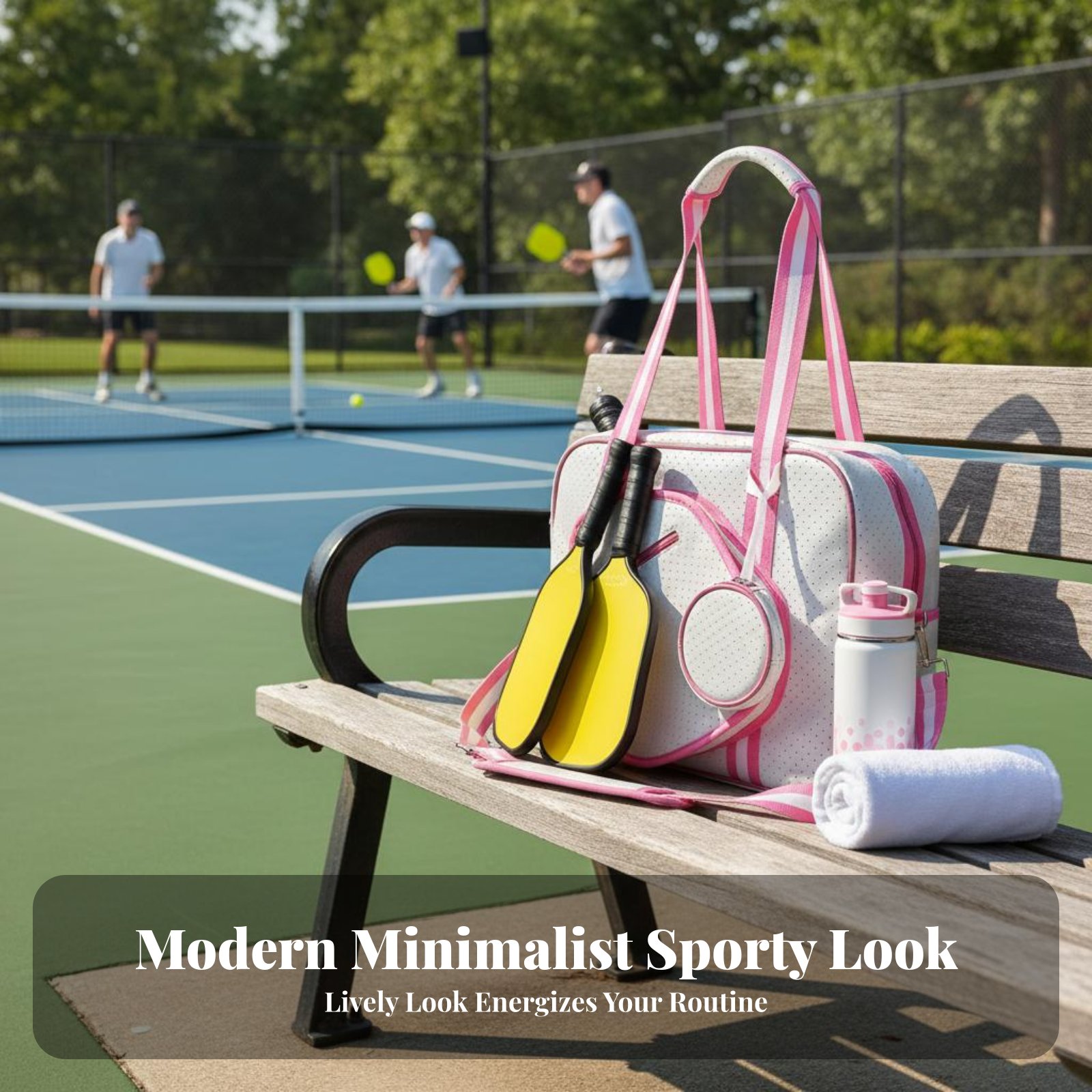 Pickleball Paddle Holder Bag B - Tote Bag Beach 评论和价格