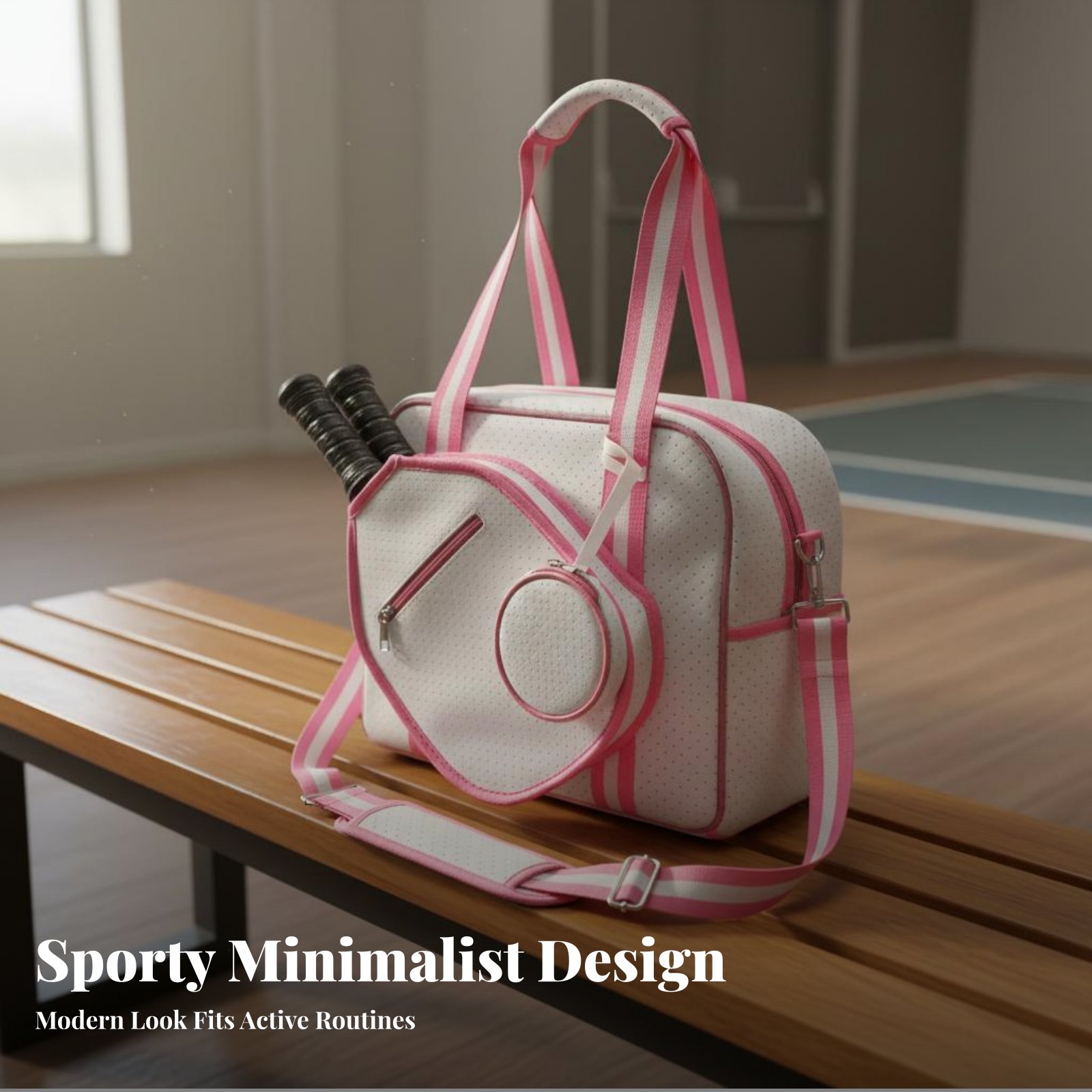 Pickleball Paddle Holder Bag B - Tote Bag Beach 评论和价格