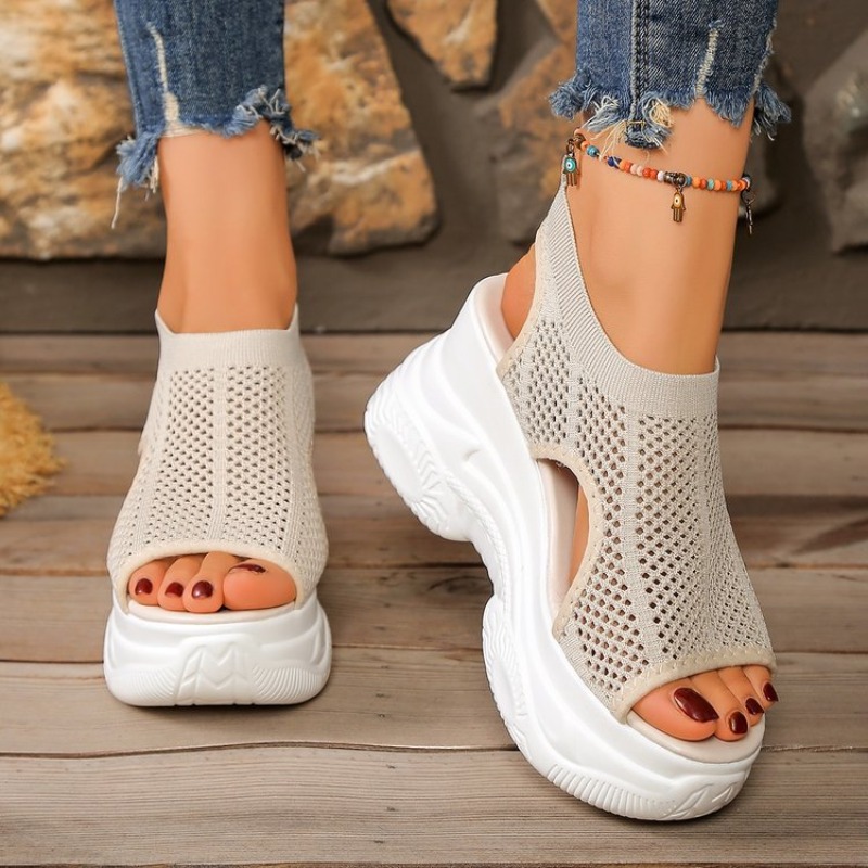 Women Platform Sandals Summer  - Wedge Espadrille Women 评论和价格